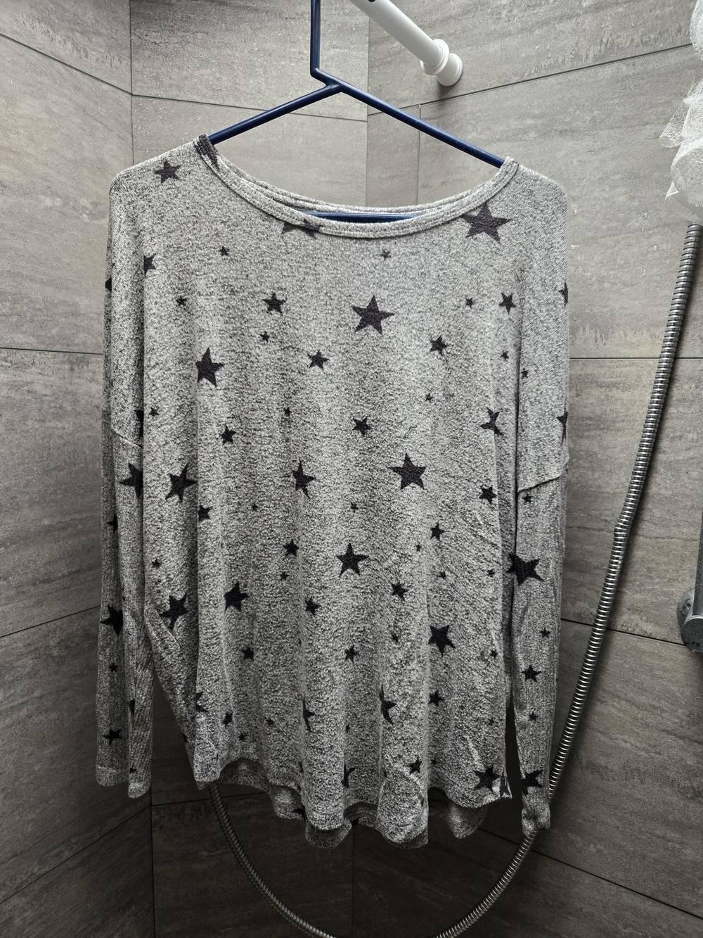 Buffalo David Bitton Gray Star Print Pullover